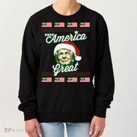 Keep America Great Ugly Christmas Sweater Women's Sweatshirt thumb 0