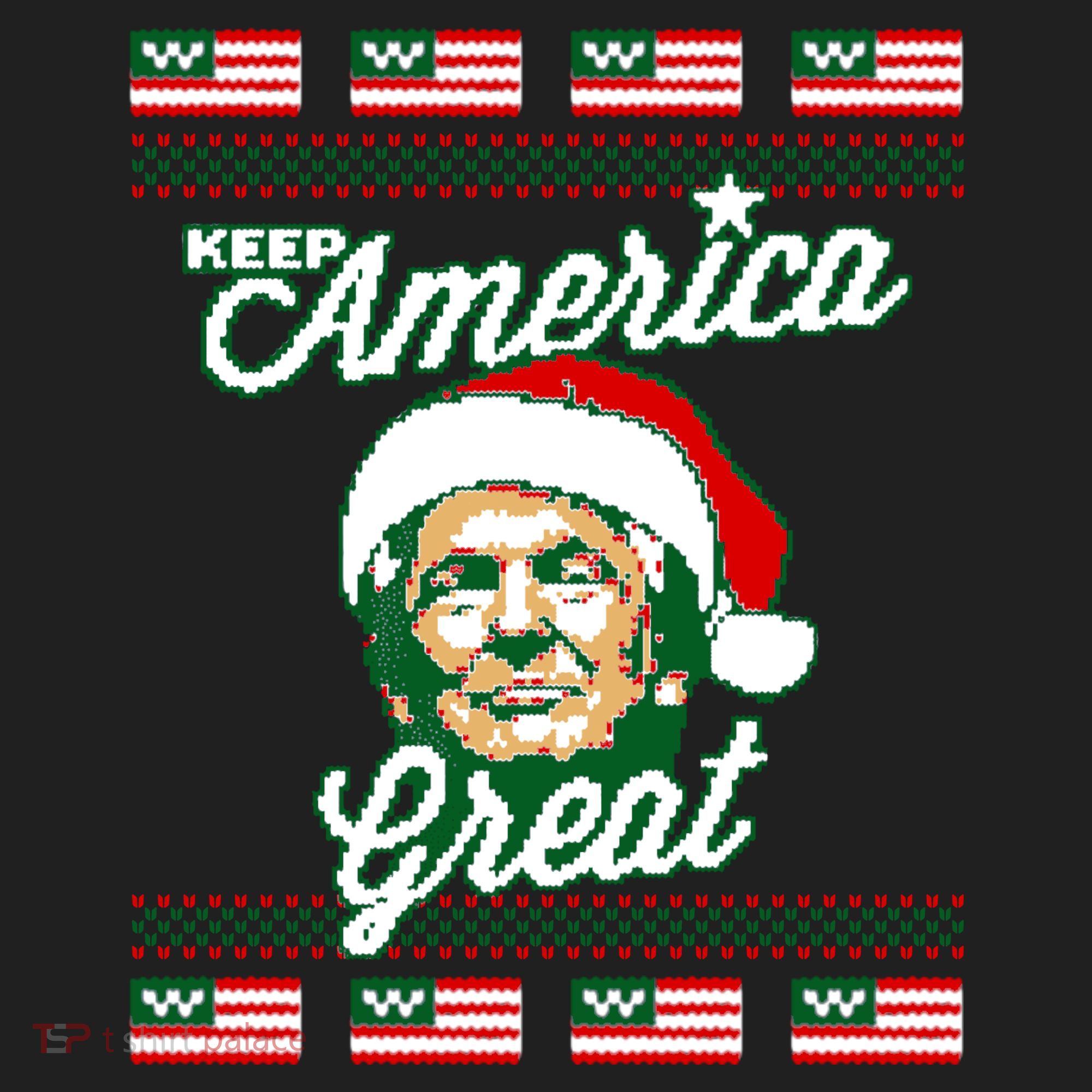 Keep America Great Ugly Christmas Sweater Women's Sweatshirt