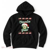 Keep America Great Ugly Christmas Sweater Hoodie thumb 0