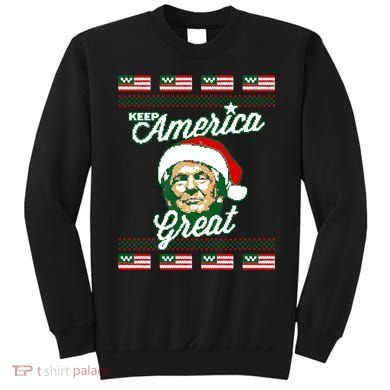 Keep America Great Ugly Christmas Sweater Sweatshirt