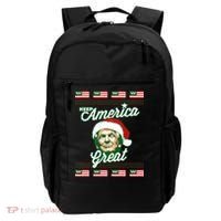 Keep America Great Ugly Christmas Sweater Backpack thumb 0