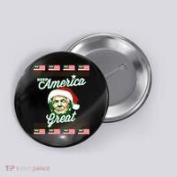 Keep America Great Ugly Christmas Sweater Button thumb 0