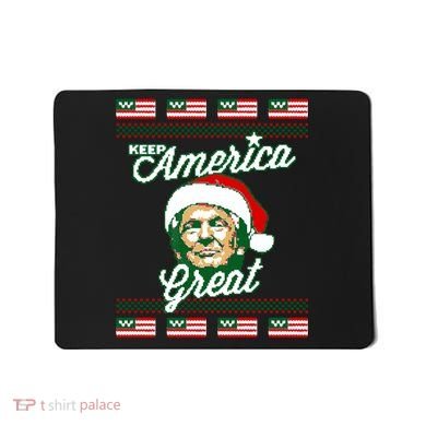 Keep America Great Ugly Christmas Sweater Mousepad
