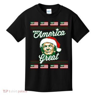 Keep America Great Ugly Christmas Sweater Kids T-Shirt