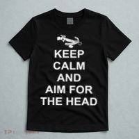 Keep Calm and Aim For The Head T-Shirt thumb 5