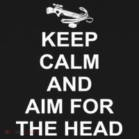 Keep Calm and Aim For The Head Pajama Set thumb 2
