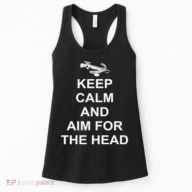 Keep Calm and Aim For The Head Women's Tank Top