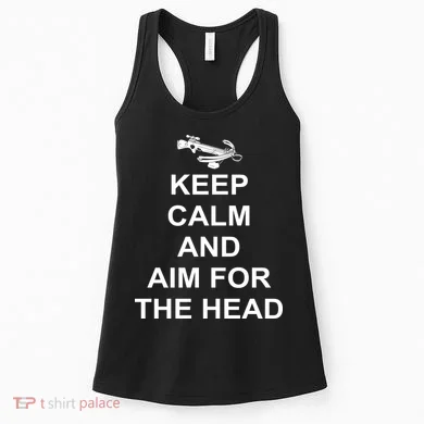 Keep Calm and Aim For The Head Women's Tank Top