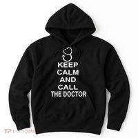 Keep Calm and Call The Doctor Hoodie thumb 0
