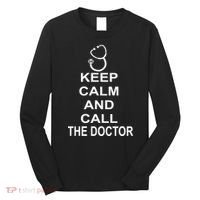Keep Calm and Call The Doctor Long Sleeve Shirt thumb 0