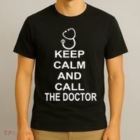 Keep Calm and Call The Doctor T-Shirt thumb 3