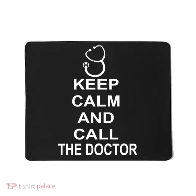Keep Calm and Call The Doctor Mousepad