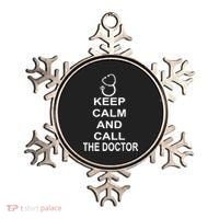 Keep Calm and Call The Doctor Ornament thumb 0
