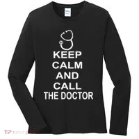 Keep Calm and Call The Doctor Women's Long Sleeve Shirt thumb 0