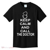 Keep Calm and Call The Doctor Kids T-Shirt thumb 0