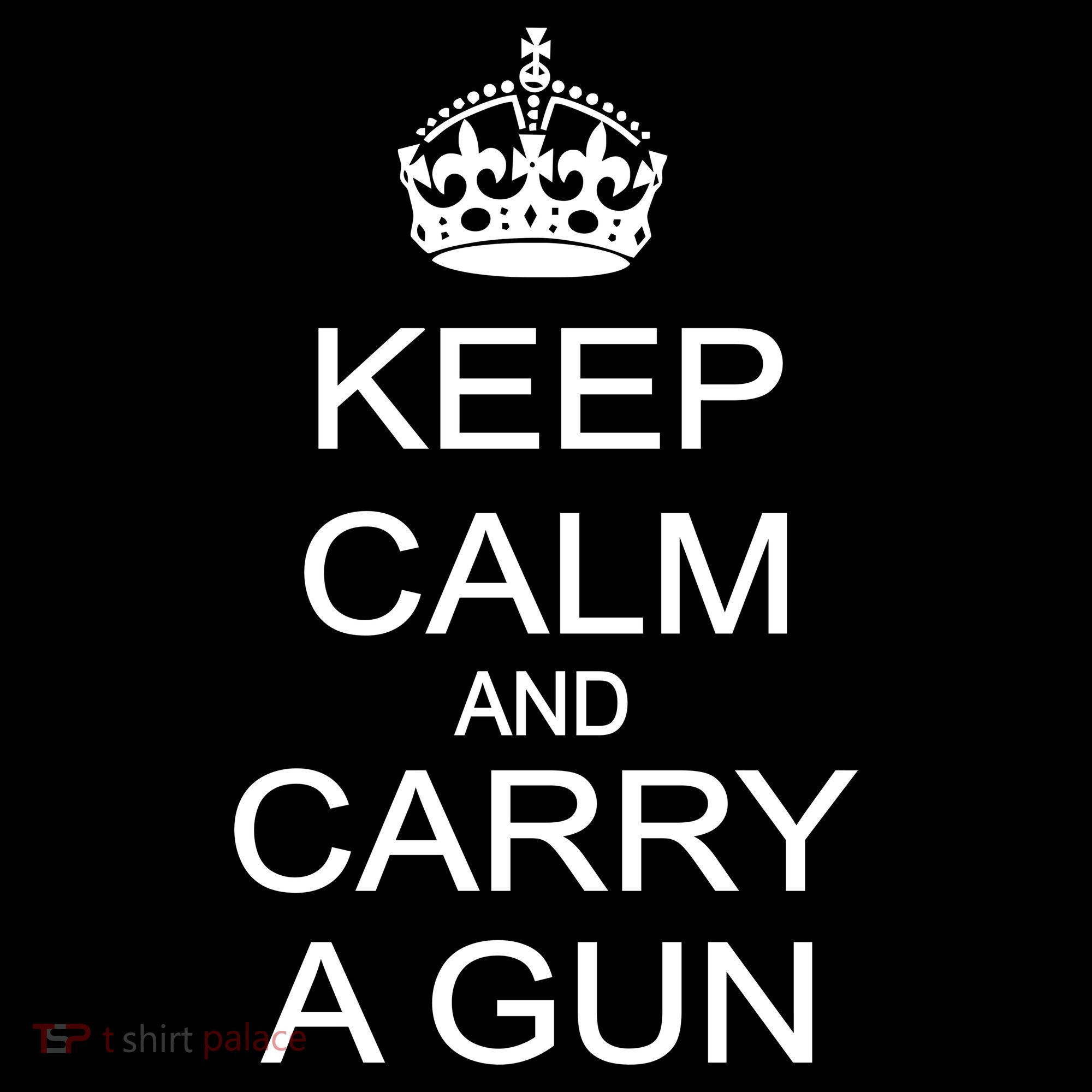 Keep Calm and Carry a Gun Sweatshirt