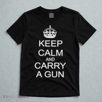 Keep Calm and Carry a Gun T-Shirt thumb 5