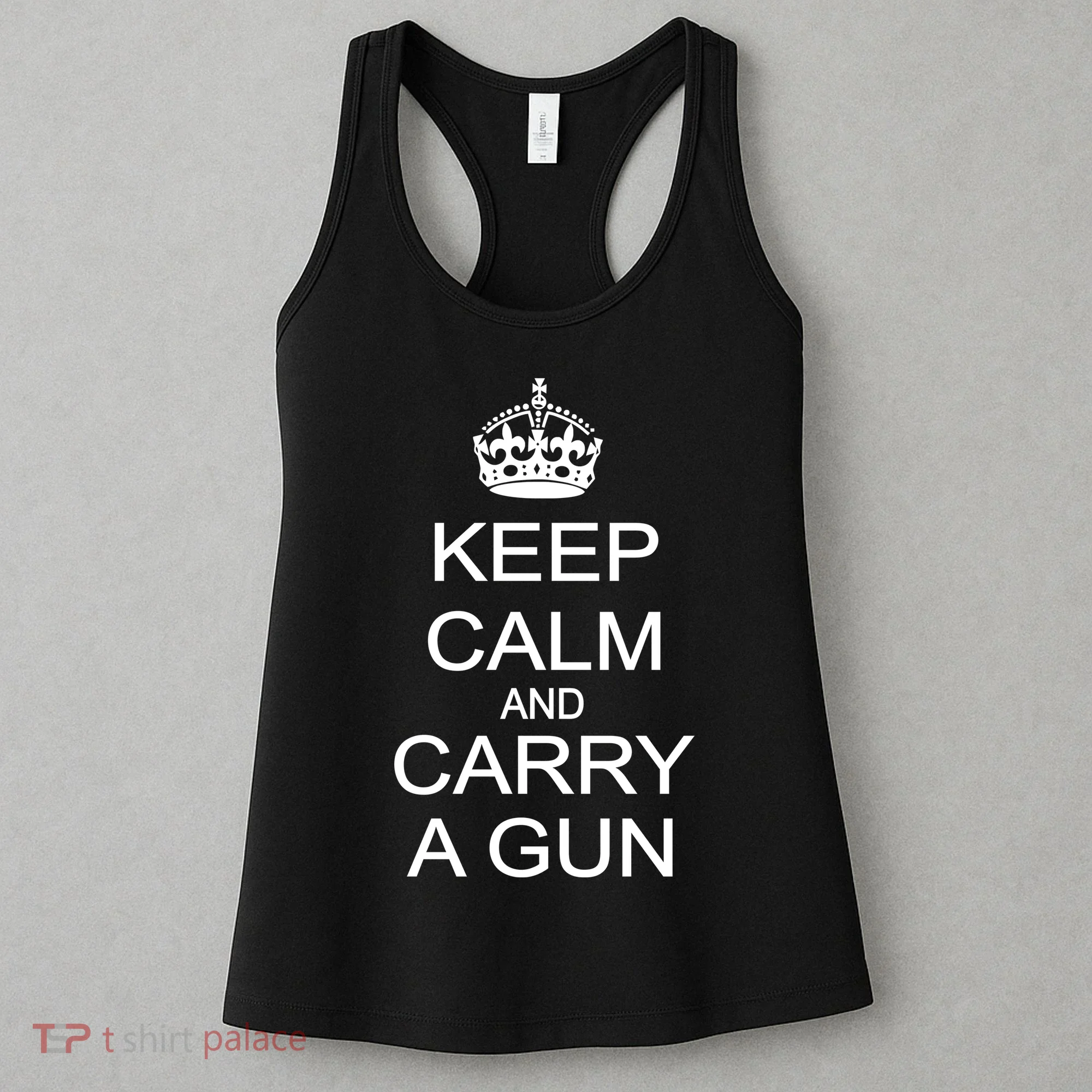 Keep Calm and Carry a Gun Women's Tank Top