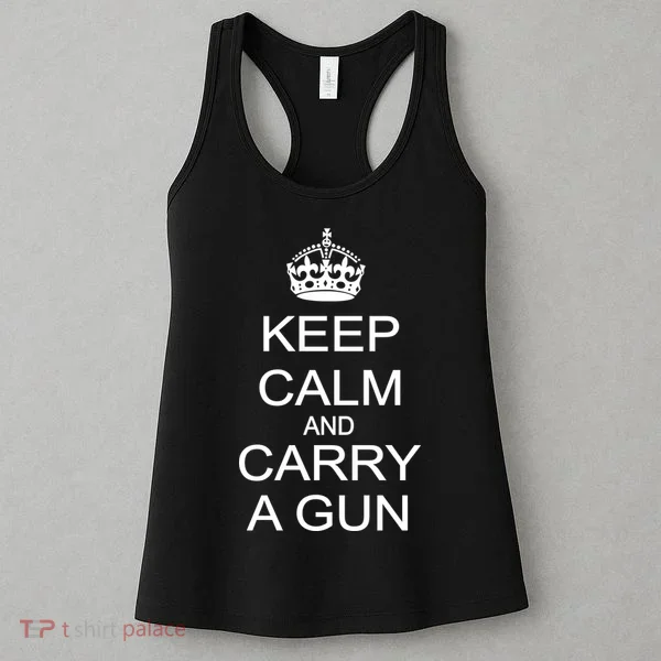 Keep Calm and Carry a Gun Women's Tank Top