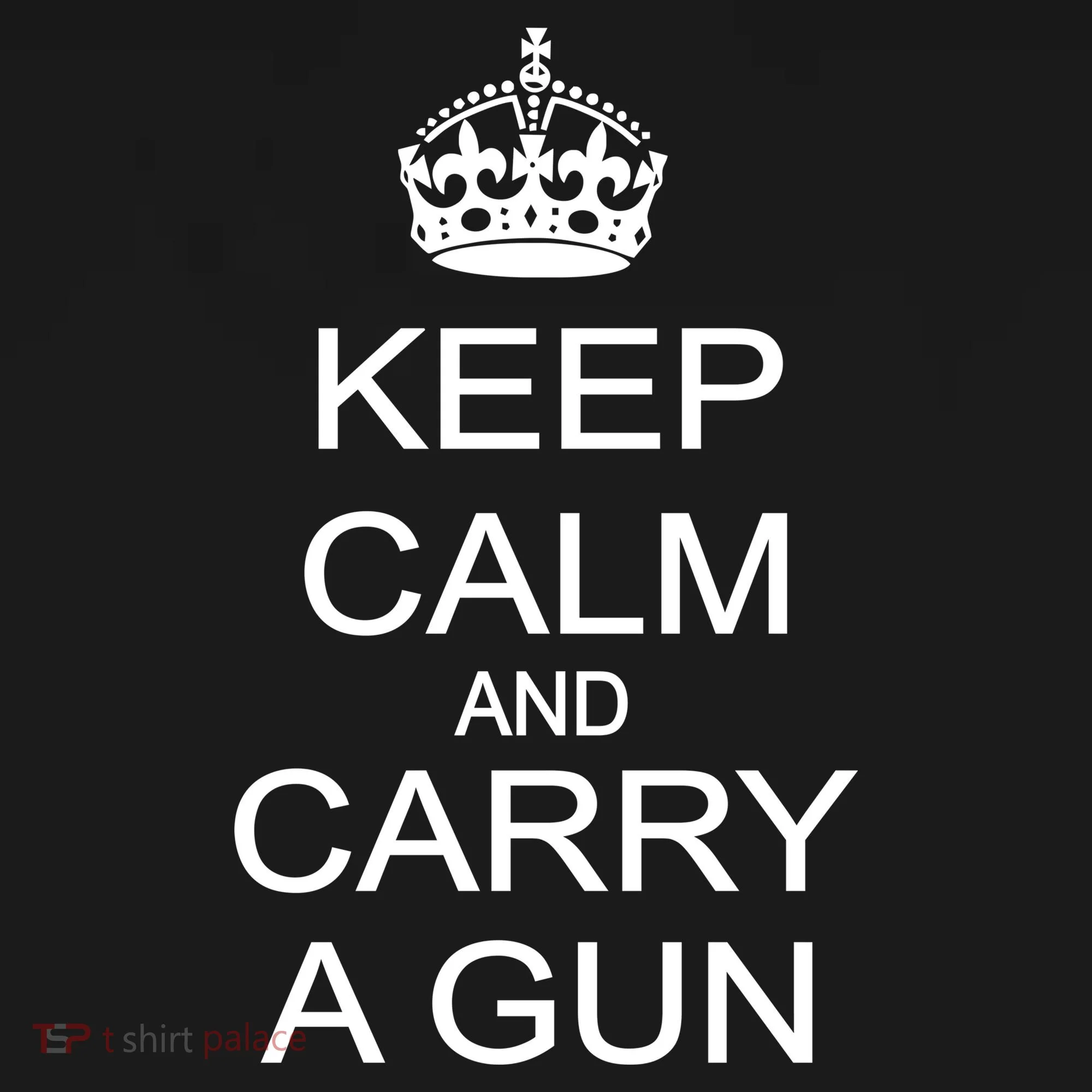 Keep Calm and Carry a Gun Women's Tank Top