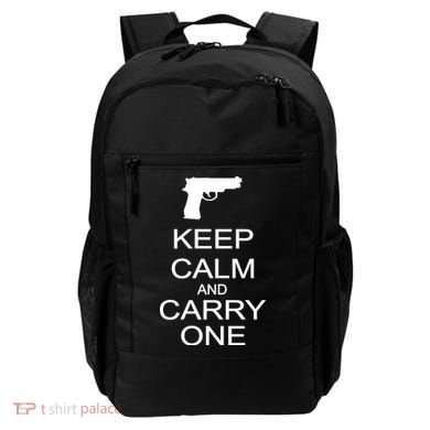 Keep Calm And Carry One Backpack
