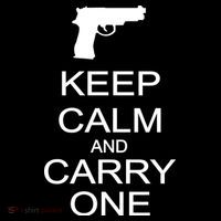 Keep Calm And Carry One Backpack thumb 2