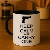 Keep Calm And Carry One Coffee Mug thumb 4