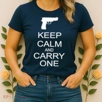 Keep Calm And Carry One Women's T-Shirt thumb 2