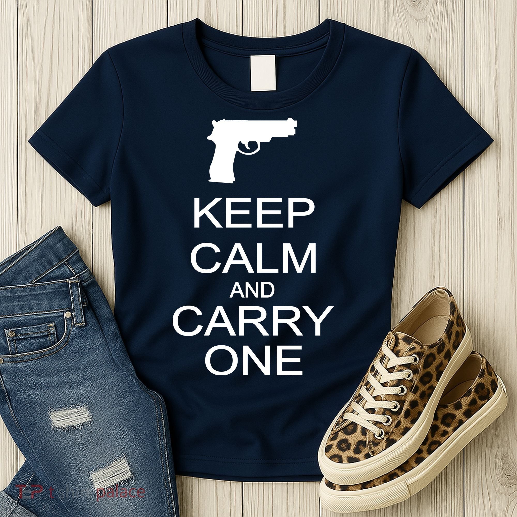 Keep Calm And Carry One Women's T-Shirt
