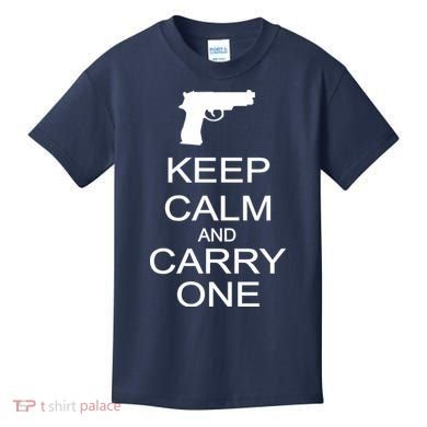 Keep Calm And Carry One Kids T-Shirt