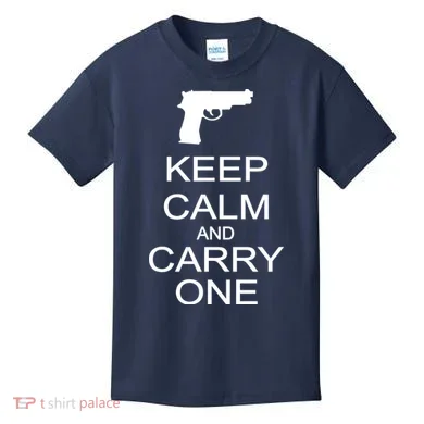 Keep Calm And Carry One Kids T-Shirt
