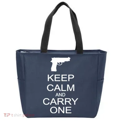 Keep Calm And Carry One Tote Bag