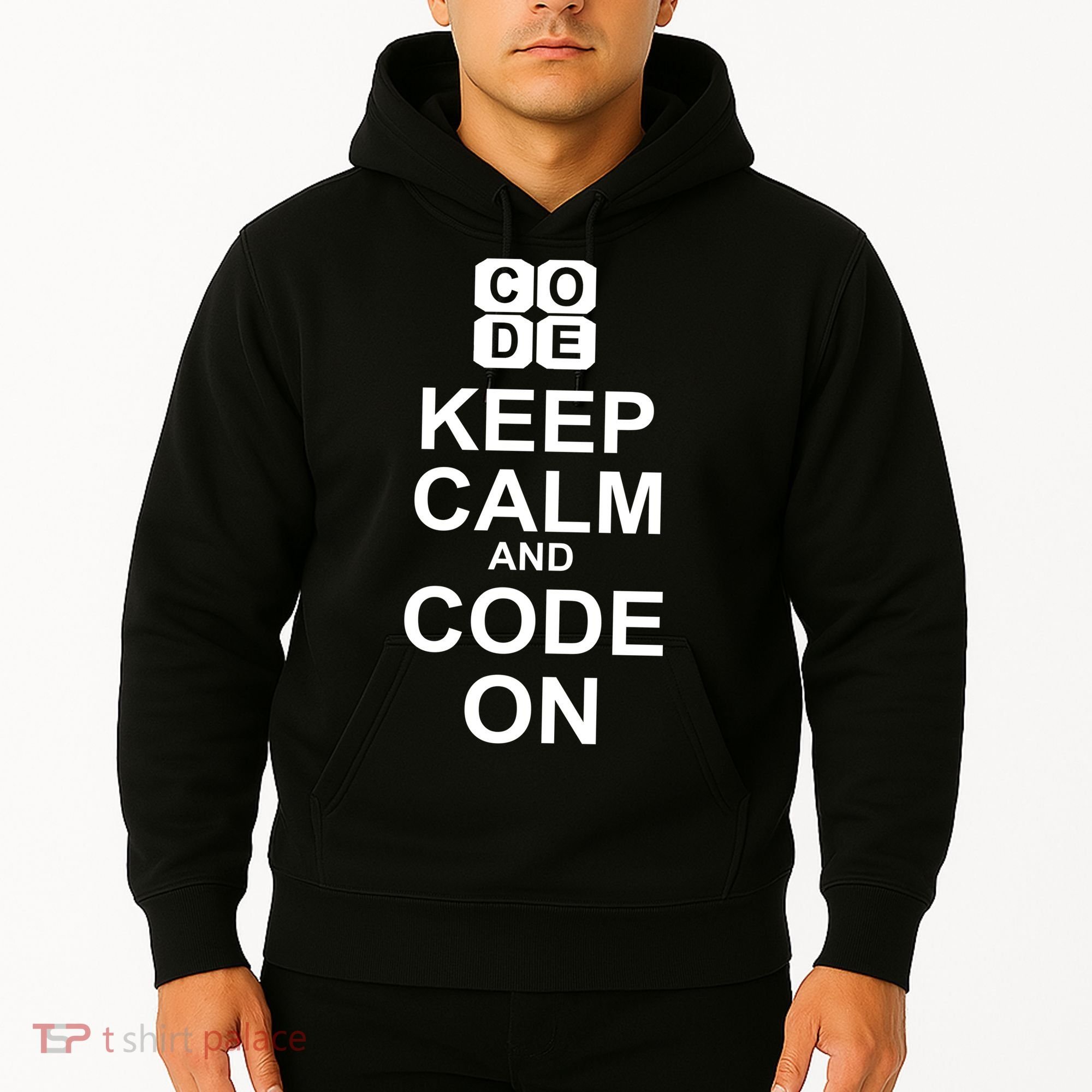 Keep Calm and Code On Hoodie