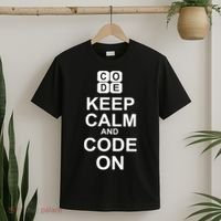 Keep Calm and Code On T-Shirt thumb 2