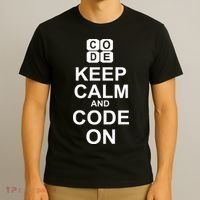 Keep Calm and Code On T-Shirt thumb 3