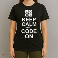 Keep Calm and Code On T-Shirt thumb 4