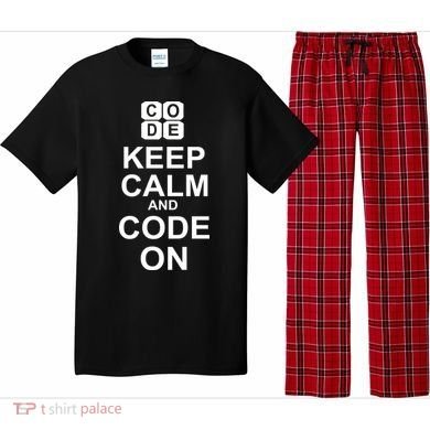 Keep Calm and Code On Pajama Set