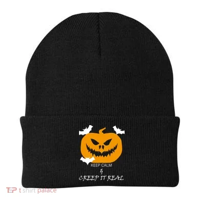 Keep Calm and Creep It Real Beanie