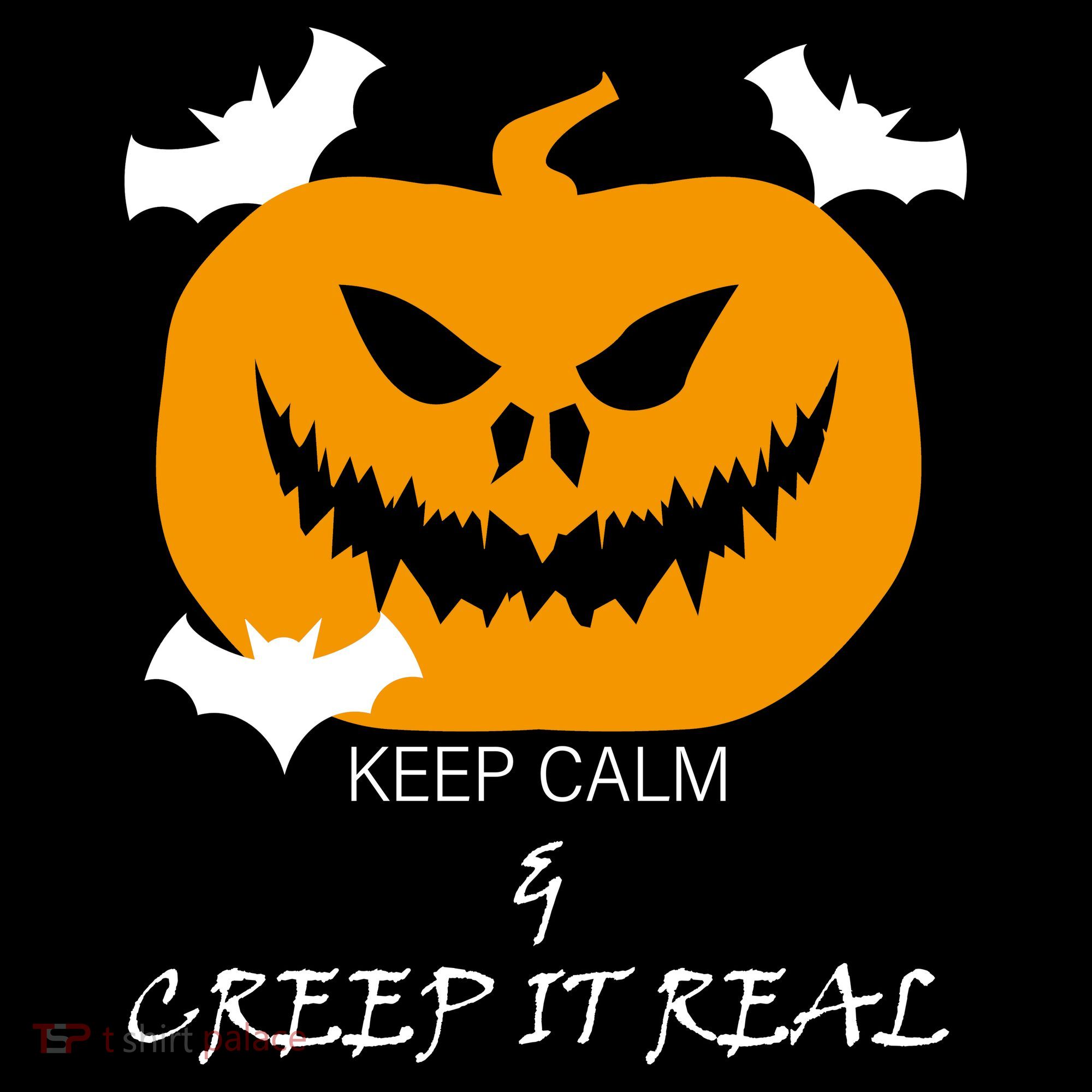 Keep Calm and Creep It Real Coaster