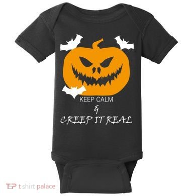 Keep Calm and Creep It Real Baby Bodysuit