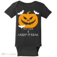 Keep Calm and Creep It Real Baby Bodysuit thumb 0