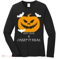 Keep Calm and Creep It Real Women's Long Sleeve Shirt thumb 0