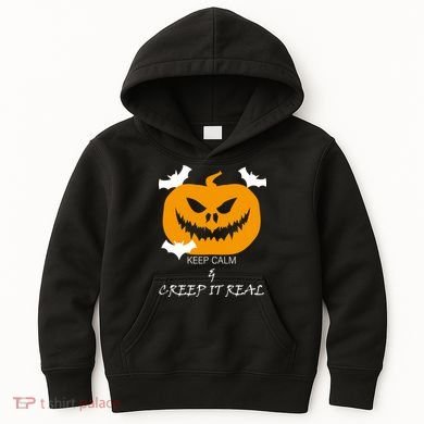 Keep Calm and Creep It Real Kids Hoodie