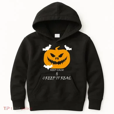Keep Calm and Creep It Real Kids Hoodie