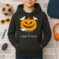 Keep Calm and Creep It Real Kids Hoodie thumb 2