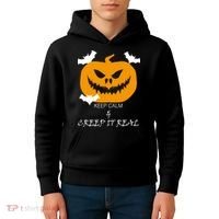 Keep Calm and Creep It Real Kids Hoodie thumb 4