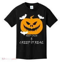 Keep Calm and Creep It Real Kids T-Shirt thumb 0