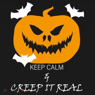 Keep Calm and Creep It Real Full Zip Hoodie