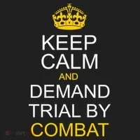 Keep Calm and Demand Trial By Combat Tumbler thumb 3