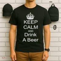 Keep Calm and Drink Beer T-Shirt thumb 6